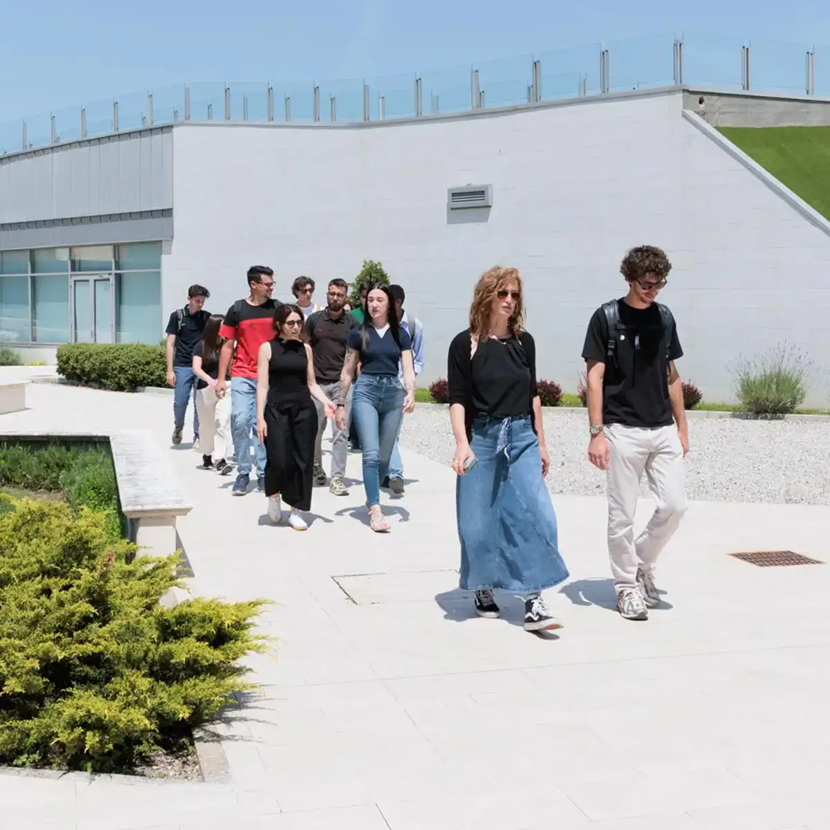 Students in the external programs of the IASA High School